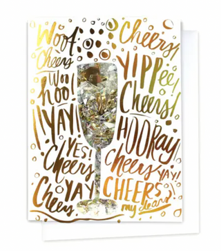 Celebration Confetti-Filled & Foil Stamped Card